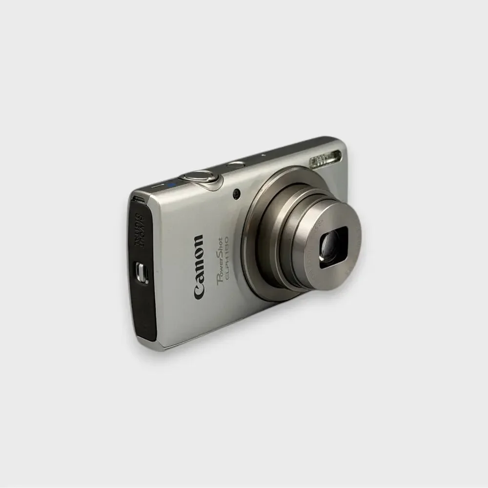 Canon PowerShot ELPH 180 Digital Camera | 20MP | Silver